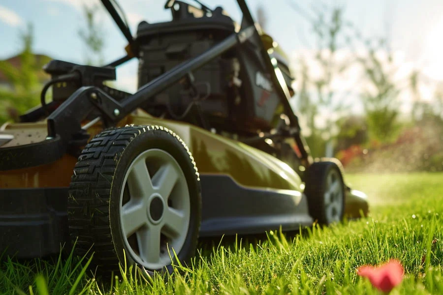 lawn mower for a small yard